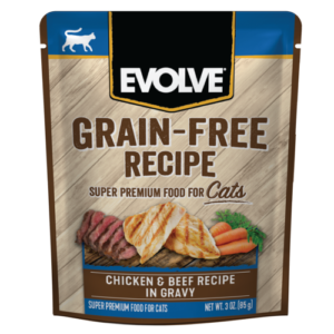 Evolve Cat Grain Free Pouch 3 Oz