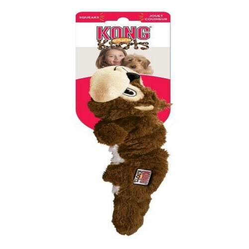 127 Juguete Para Perro Peluche Kong Scrunch Knots Zorro / Ardilla