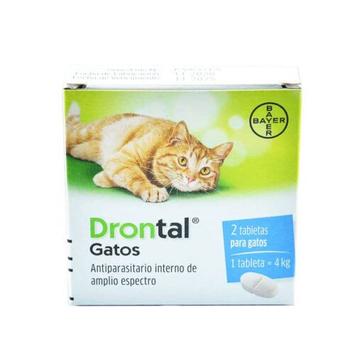 Desparasitante Drontal Para Gatos