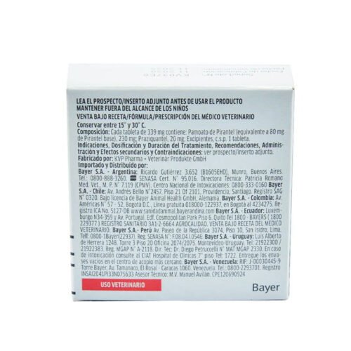 Desparasitante Drontal Para Gatos