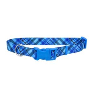 Collar Para Perro Coastal Style Huesos Azul