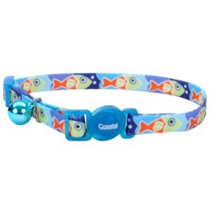 Collar Para Gato Coastal Fashion Peces Azul