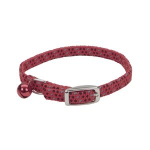 Collar Para Gato Lil Pals Reflectivo Rojo / Rosado