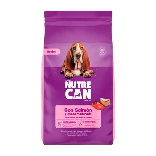 Nutrecan Senior Salmón y Queso Madurado 2kg
