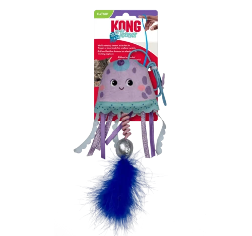 CAT63_ON_PK_2 Juguete Para Gato Kong Colgante Medusa-Jellyfish
