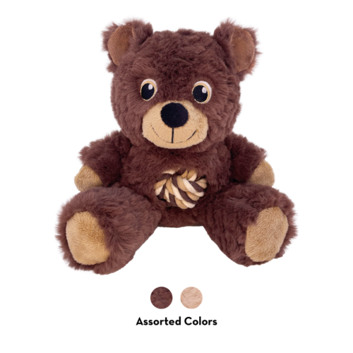 Juguete Para Perro Peluche Kong Knots-Cuerda Oso