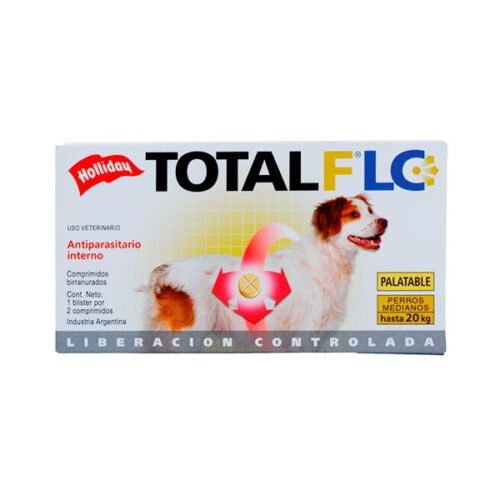 Desparasitante Total FLC Para Perros Hasta 20 Kg