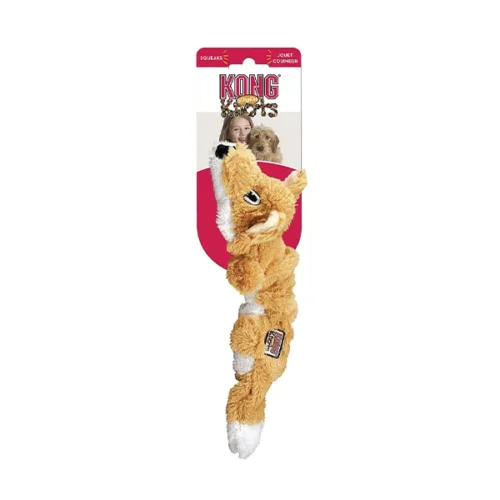 zorro-jpg Juguete Para Perro Peluche Kong Scrunch Knots Zorro / Ardilla