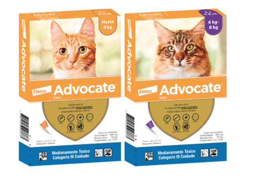 Antiparasitario Advocate Para Gatos