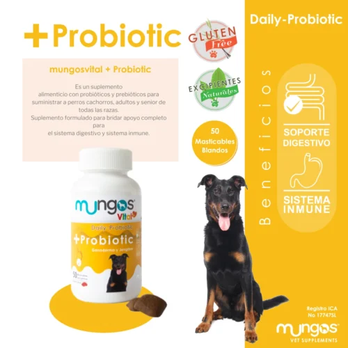 Ficha_Tecnica_Mungos_Probiotics_3_6_9_Suplementos_perros Probióticos Para Perros Mungos x 50 Und Blandas