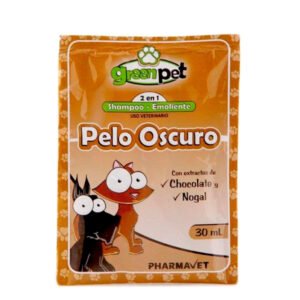 Shampoo Greenpet Pelo Oscuro x 30 ml
